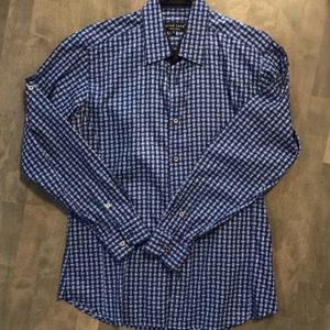 Jared Lang blue button up